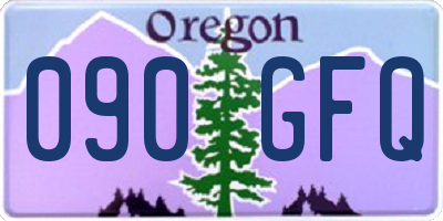 OR license plate 090GFQ