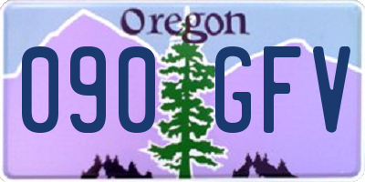 OR license plate 090GFV