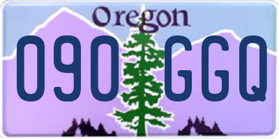 OR license plate 090GGQ