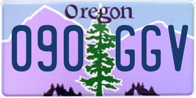 OR license plate 090GGV