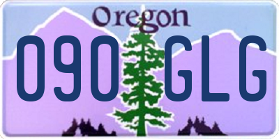 OR license plate 090GLG