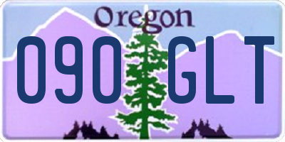 OR license plate 090GLT