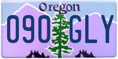 OR license plate 090GLY