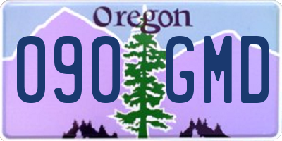 OR license plate 090GMD