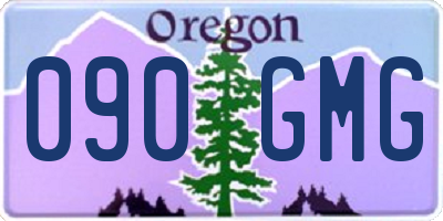 OR license plate 090GMG