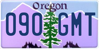 OR license plate 090GMT