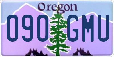 OR license plate 090GMU