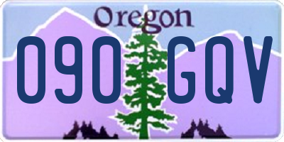 OR license plate 090GQV