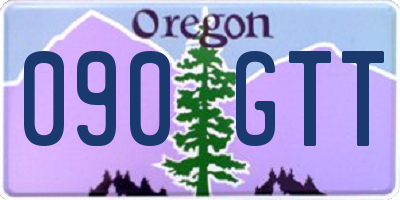 OR license plate 090GTT