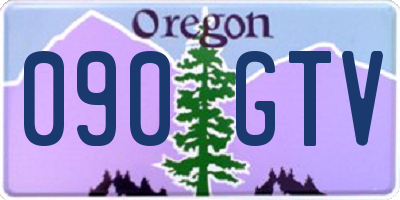 OR license plate 090GTV