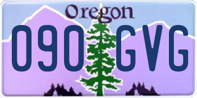 OR license plate 090GVG