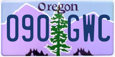 OR license plate 090GWC
