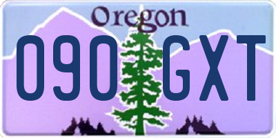 OR license plate 090GXT