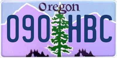 OR license plate 090HBC