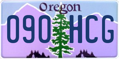 OR license plate 090HCG