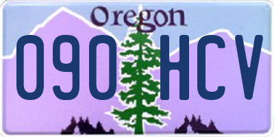 OR license plate 090HCV