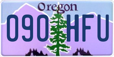 OR license plate 090HFU