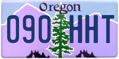 OR license plate 090HHT