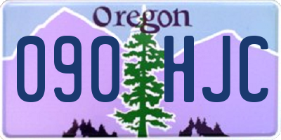 OR license plate 090HJC