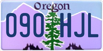 OR license plate 090HJL