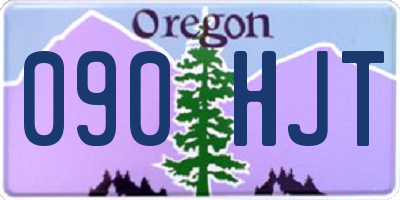 OR license plate 090HJT