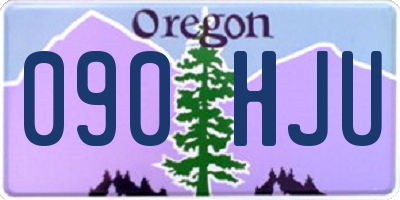 OR license plate 090HJU