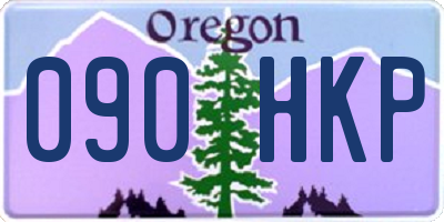 OR license plate 090HKP