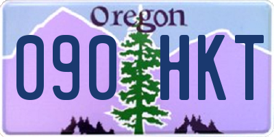 OR license plate 090HKT