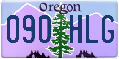 OR license plate 090HLG