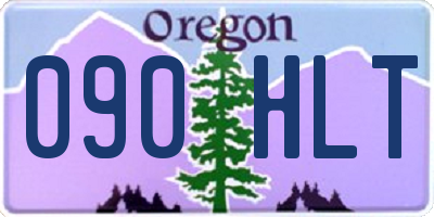 OR license plate 090HLT