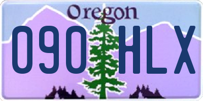OR license plate 090HLX