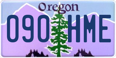 OR license plate 090HME