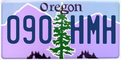 OR license plate 090HMH