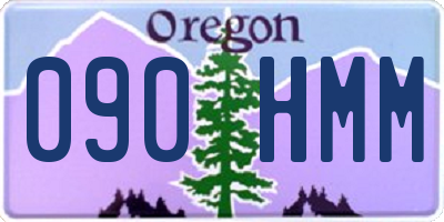 OR license plate 090HMM