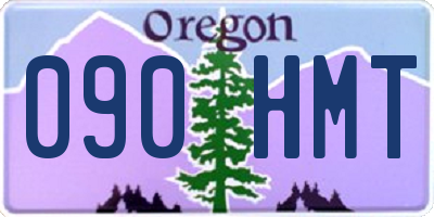OR license plate 090HMT