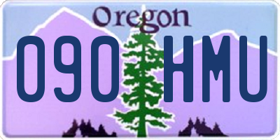 OR license plate 090HMU