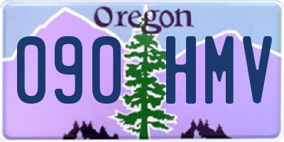 OR license plate 090HMV