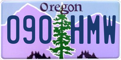OR license plate 090HMW