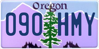 OR license plate 090HMY