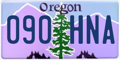 OR license plate 090HNA
