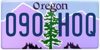 OR license plate 090HOQ