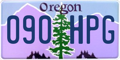 OR license plate 090HPG