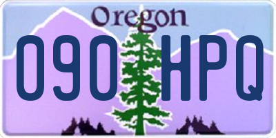 OR license plate 090HPQ