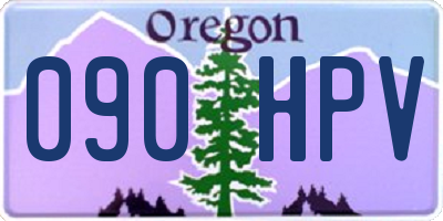 OR license plate 090HPV