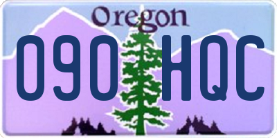OR license plate 090HQC