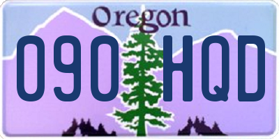 OR license plate 090HQD