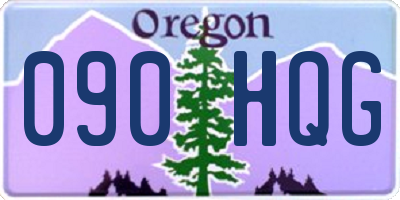 OR license plate 090HQG