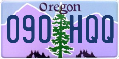 OR license plate 090HQQ