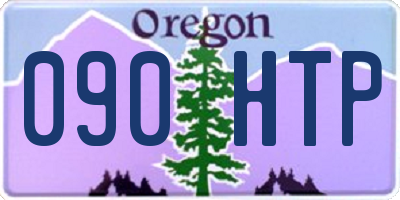 OR license plate 090HTP