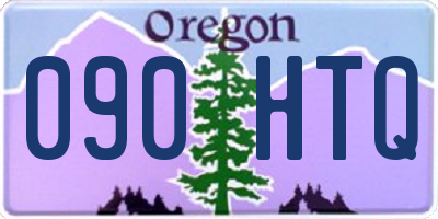 OR license plate 090HTQ